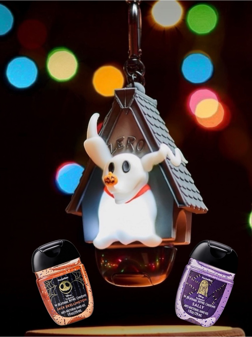 NEW! Nightmare Before Christmas ZERO Light-up PocketBac Holder